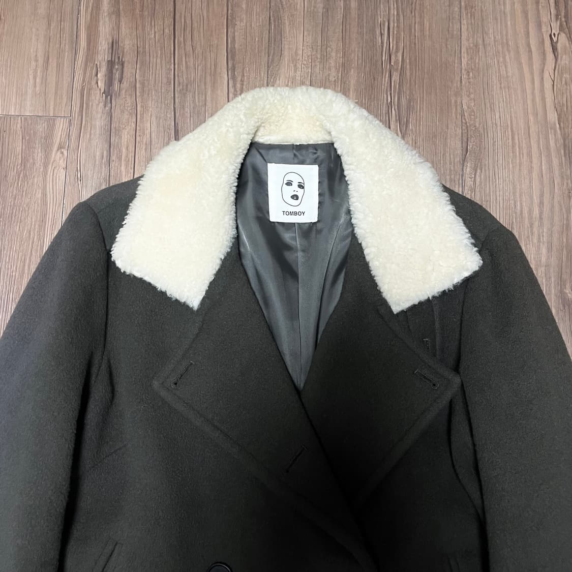 [Studio Tomboy]스튜디오톰보이 브라운 숏코트 상품이미지4