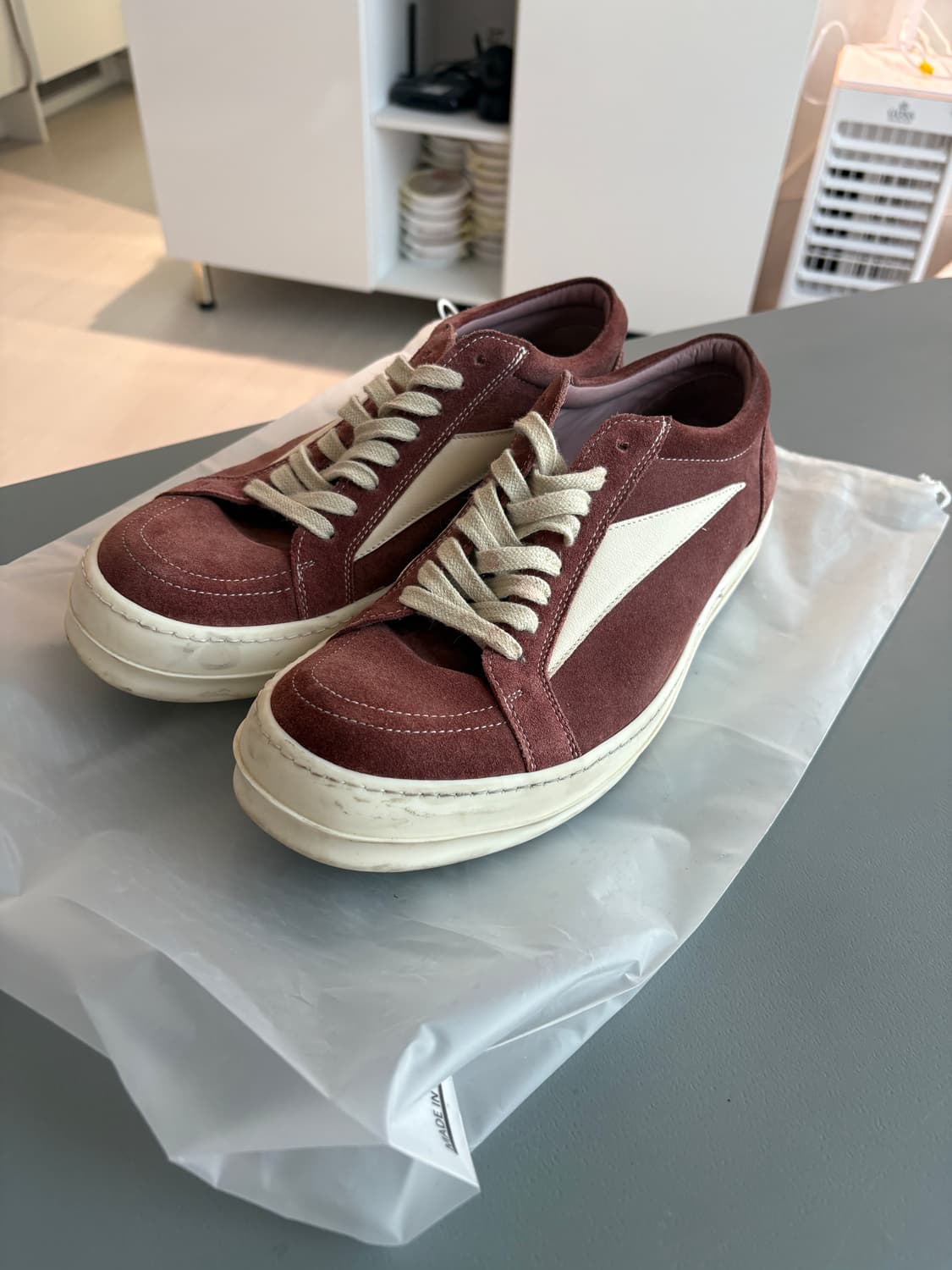 릭오웬스 반스 더스티핑크 41 상품이미지1