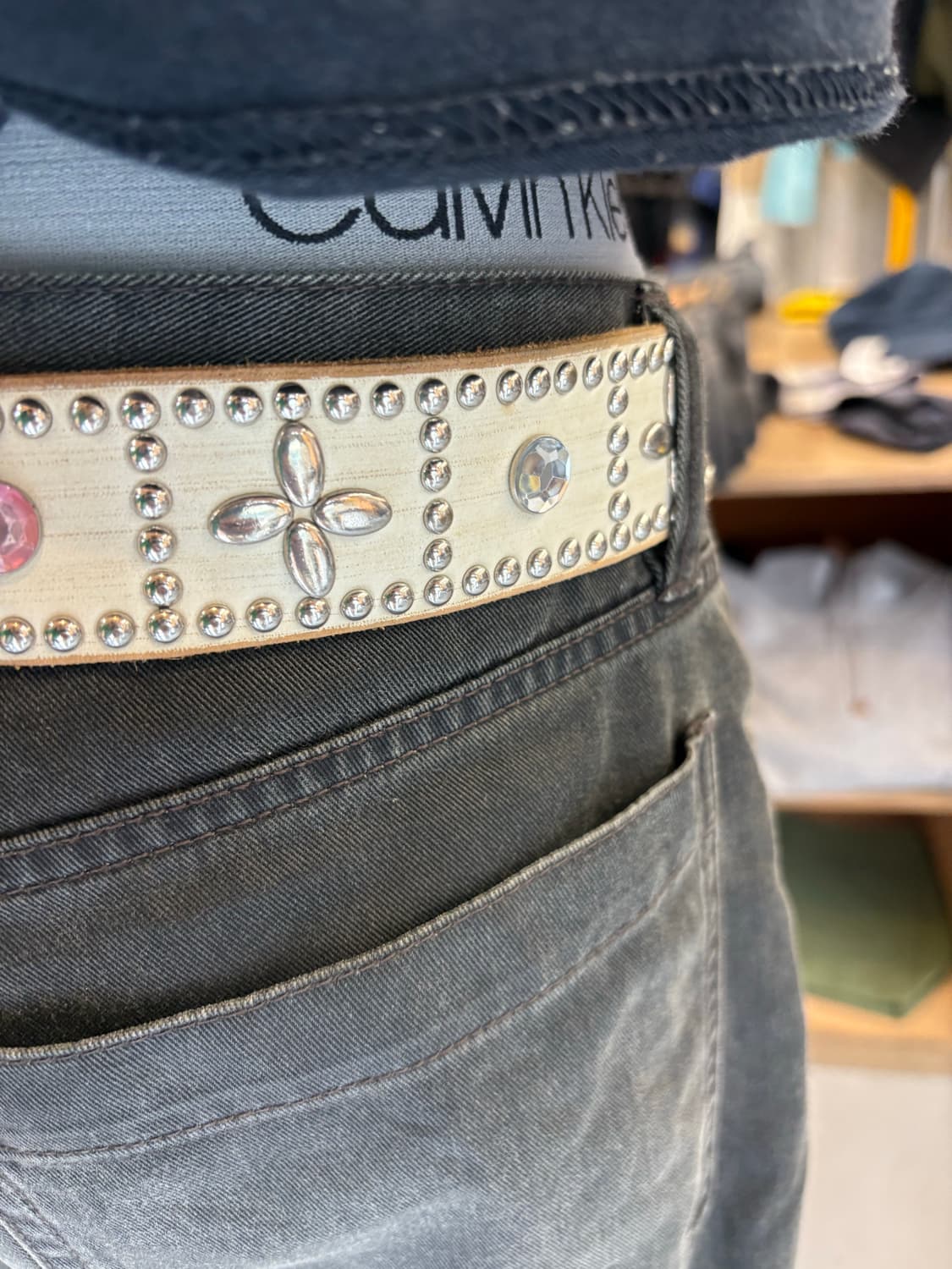 Vintage Gemstone 벨트 상품이미지4