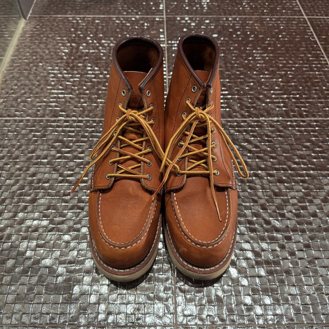 레드윙 redwing 목토 부츠 풀박스 240mm 브라운 워커 상품이미지2