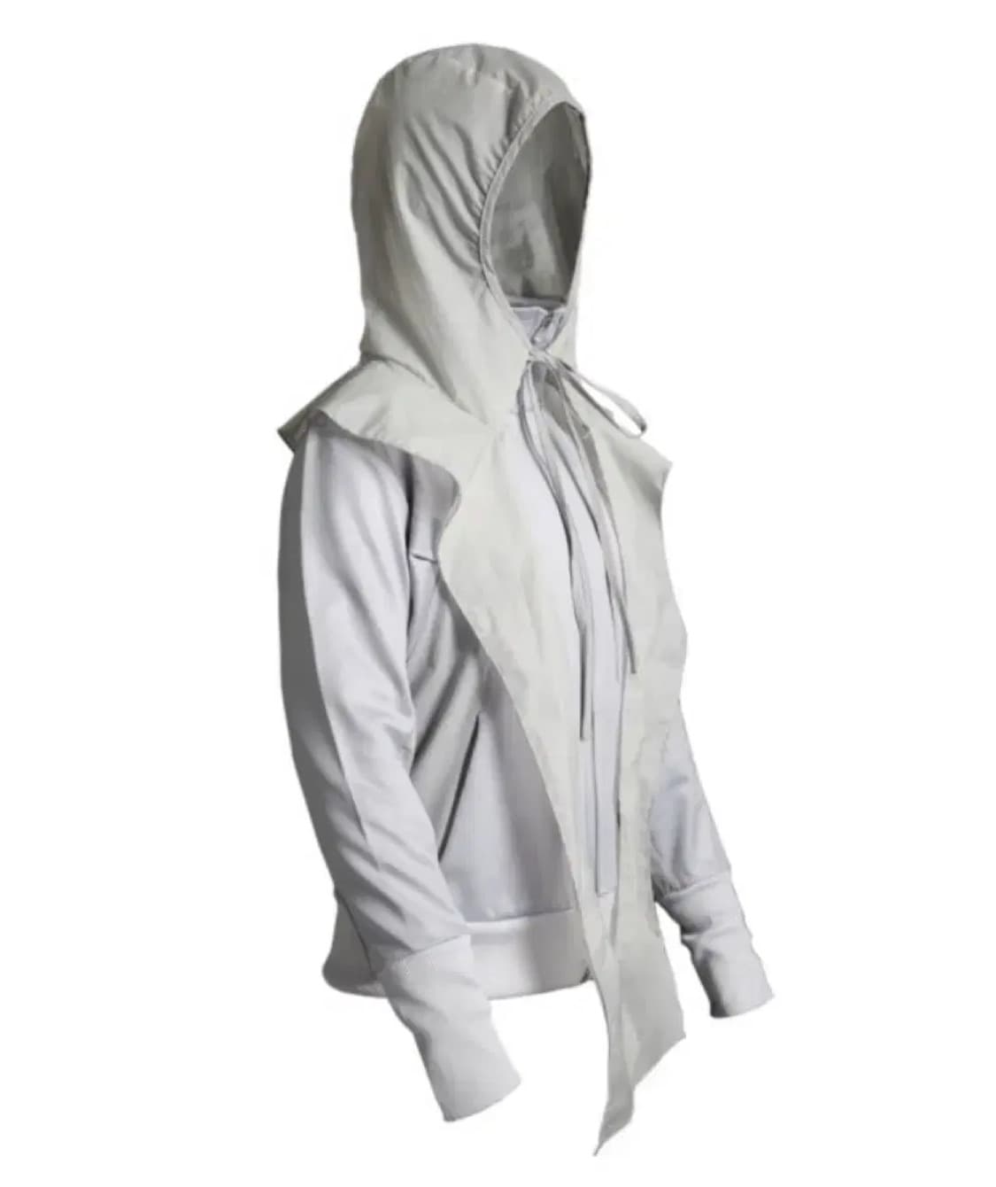 오호스 러플 져지 집업 그레이 상품이미지1