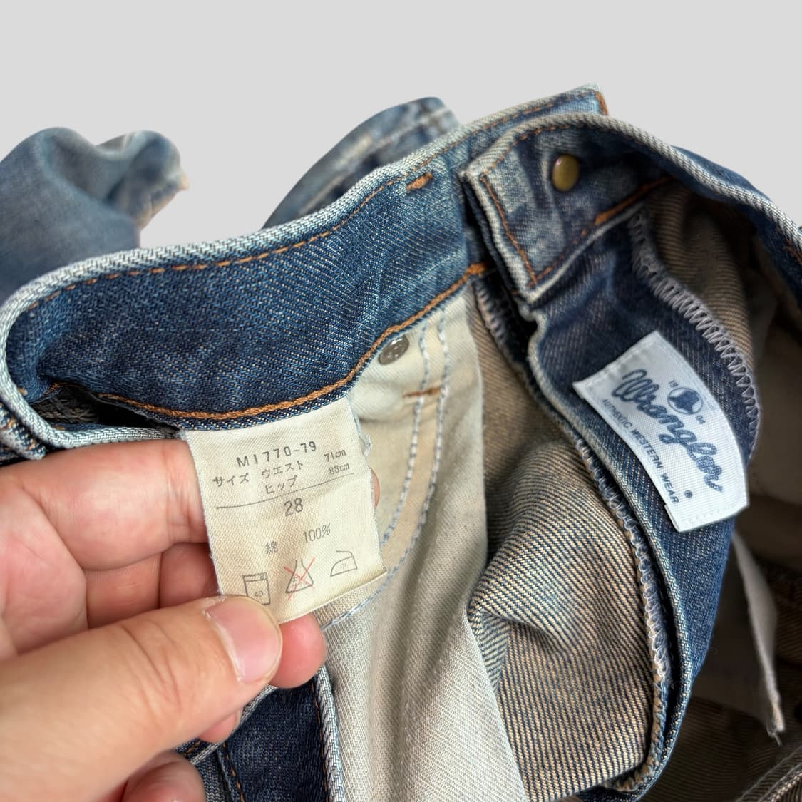 (28)WRANGLER 랭글러 부츠컷 데님청바지 상품이미지9