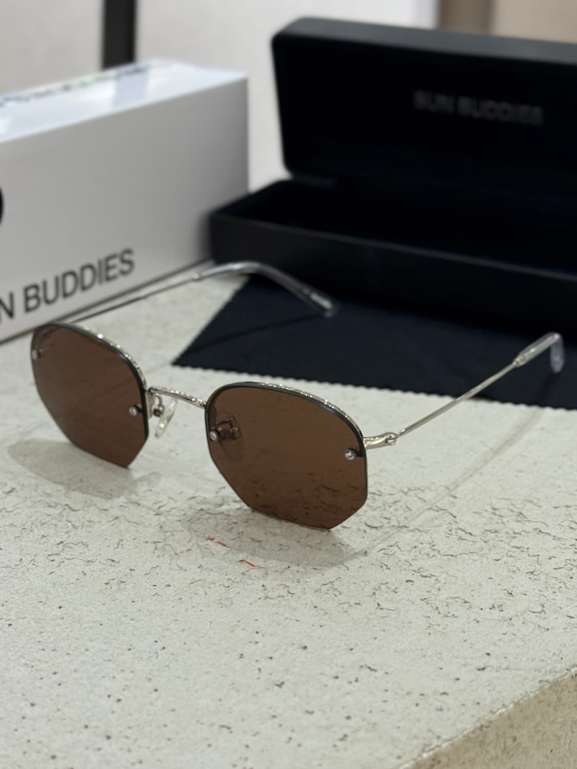 아워레가시 워크샵 선버디 아이웨어 메탈 실버 상품이미지3