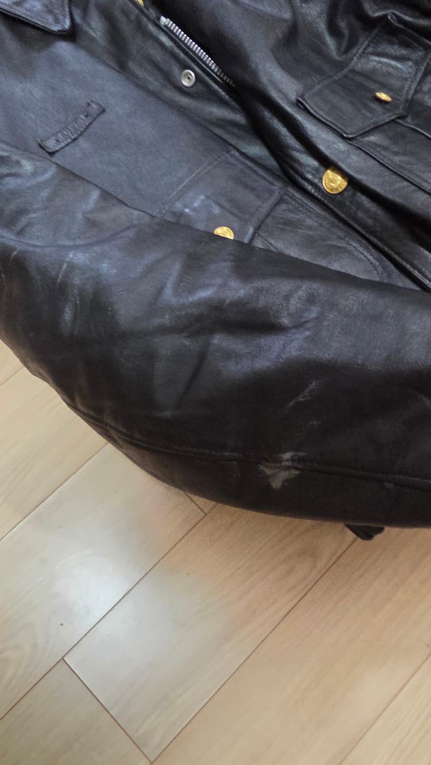 시카고폴리스 가죽자켓 police leather jacket 상품이미지5