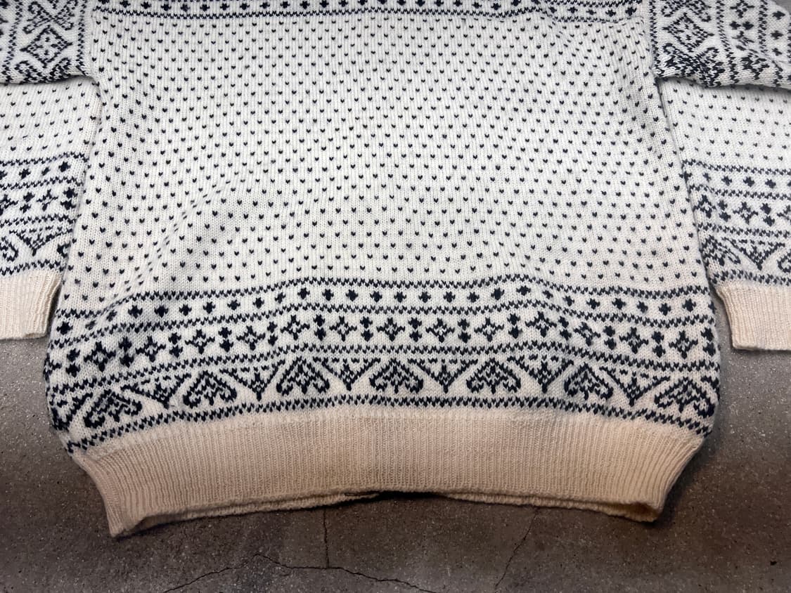 노르웨이 노르딕 울 가디건 상품이미지7