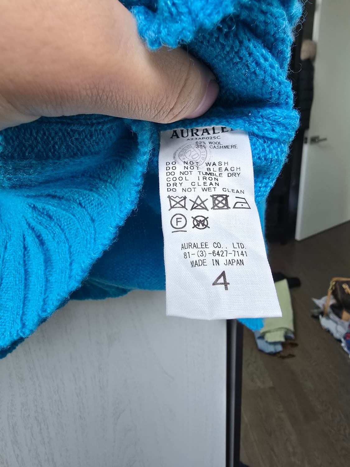 SHETLAND WOOL CASHMERE KNIT 상품이미지4