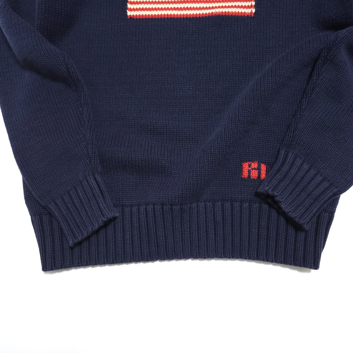 90s 폴로 진스 랄프로렌 성조기 니트 스웨터 상품이미지4