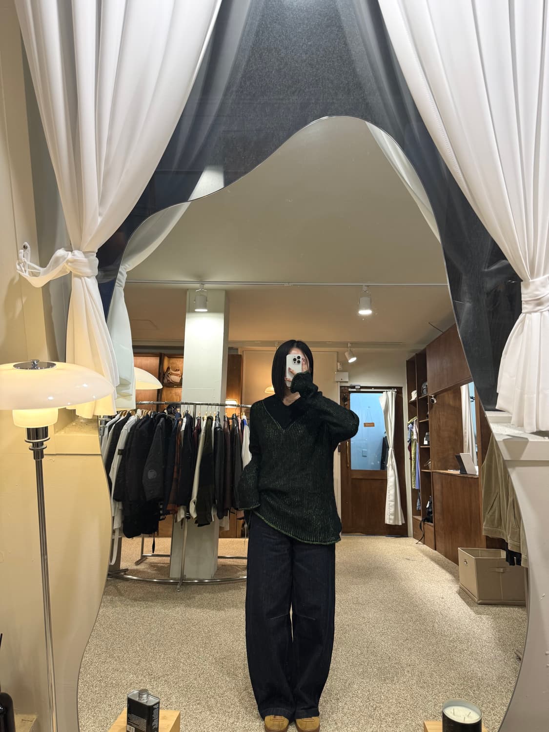 MM6 메종마르지엘라 컷 아웃 니트 상품이미지2