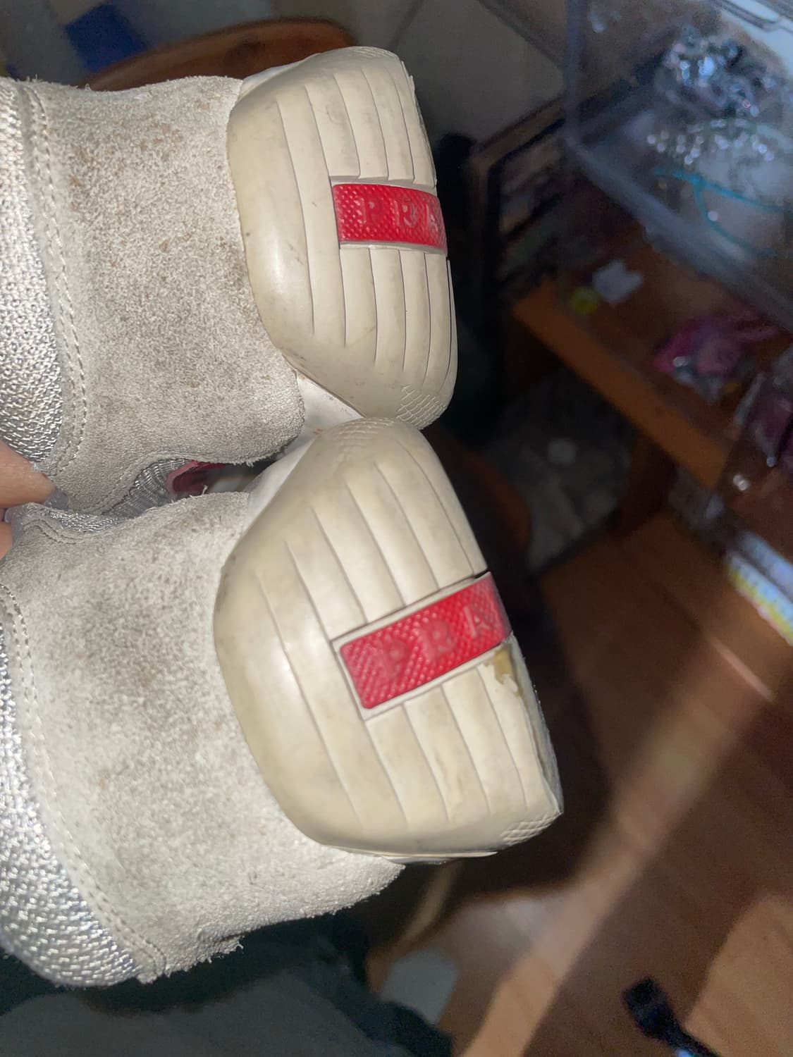 프라다 아메리카컵 벨크로 레드 상품이미지4