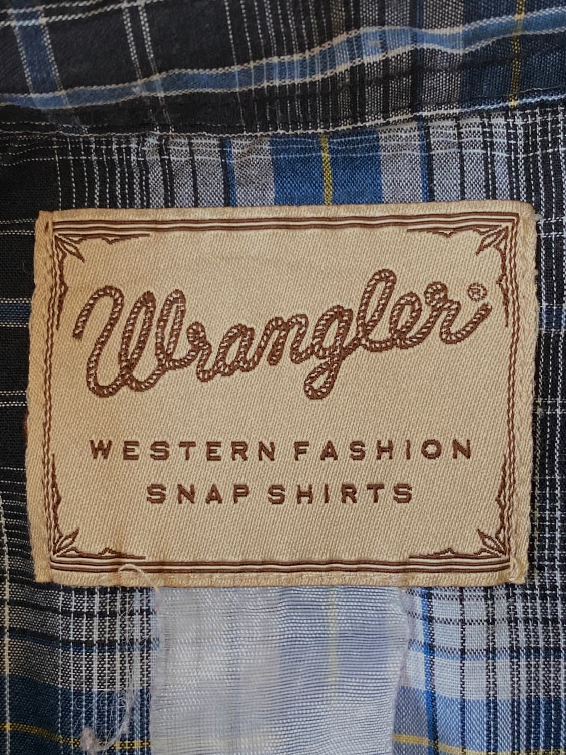 랭글러 체크 셔츠 (Man XL) AB1316 상품이미지5