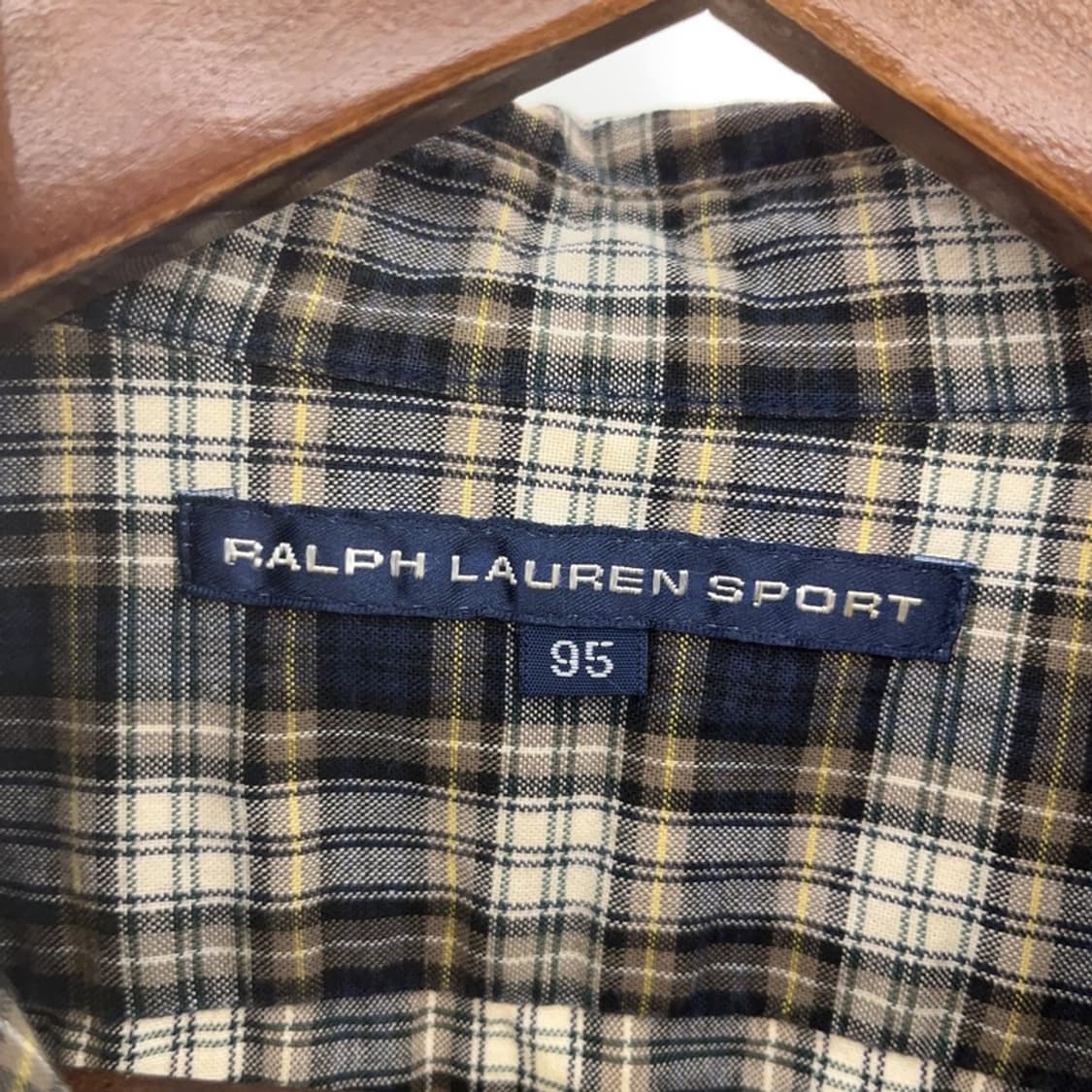 폴로 랄프로렌 빈티지 체크 긴팔 셔츠 95 C06224 상품이미지4