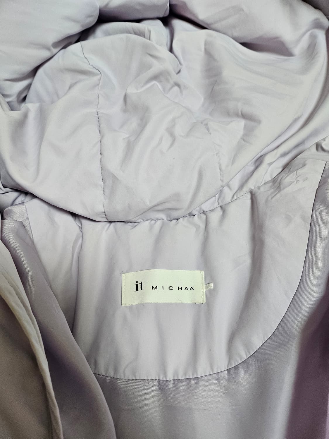 잇미샤 연보라 구스다운 패딩 상품이미지4