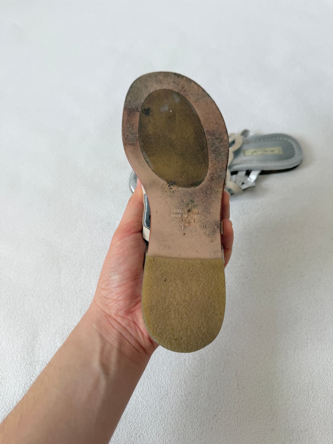 [EUR37]MADE IN ITALY 레더 뮬 샌들 상품이미지8