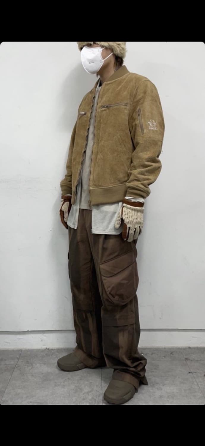 언더커버 17aw 스웨이드 레더 봄버 자켓 3사이즈 상품이미지4
