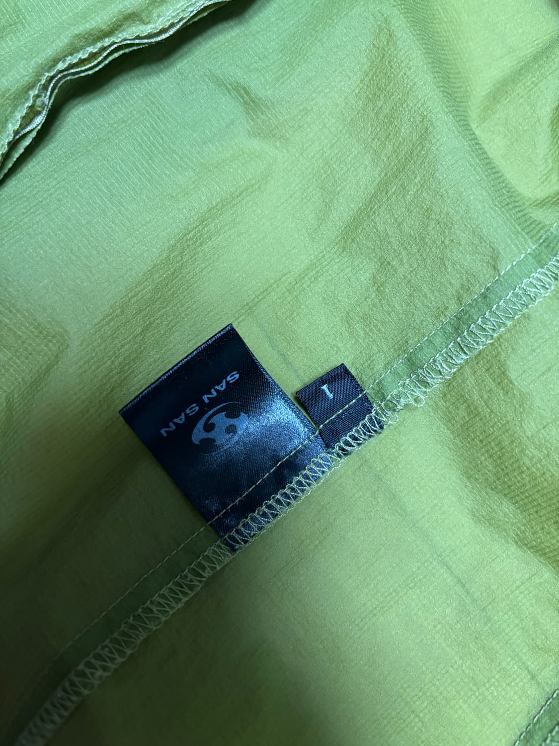 산산기어 SS22 라이트자켓 그린 1사이즈 (극악매물) 상품이미지4