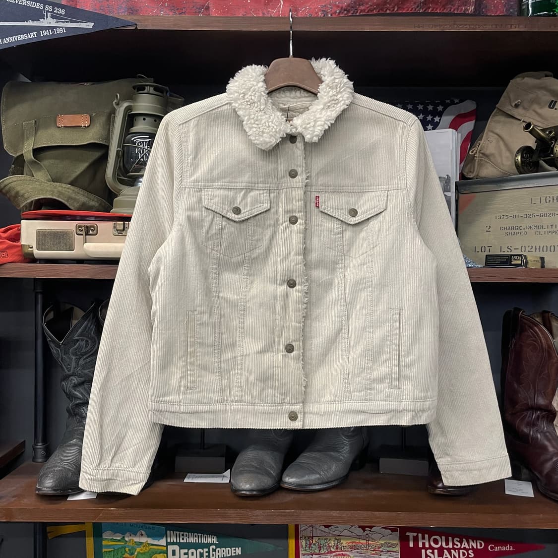 리바이스 타입2 코듀로이 쉐르파 자켓 상품이미지1