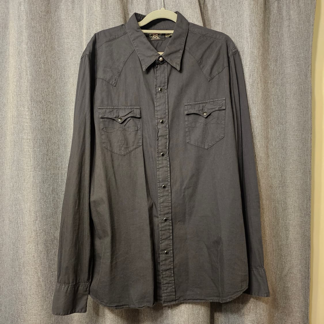 더블알엘 RRL 슬림핏 웨스턴 셔츠 XXL 상품이미지1