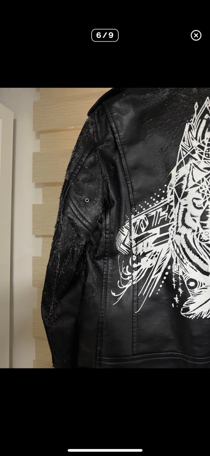 꼼데가르송 옴므 그래피티 라이더 자켓 상품이미지5