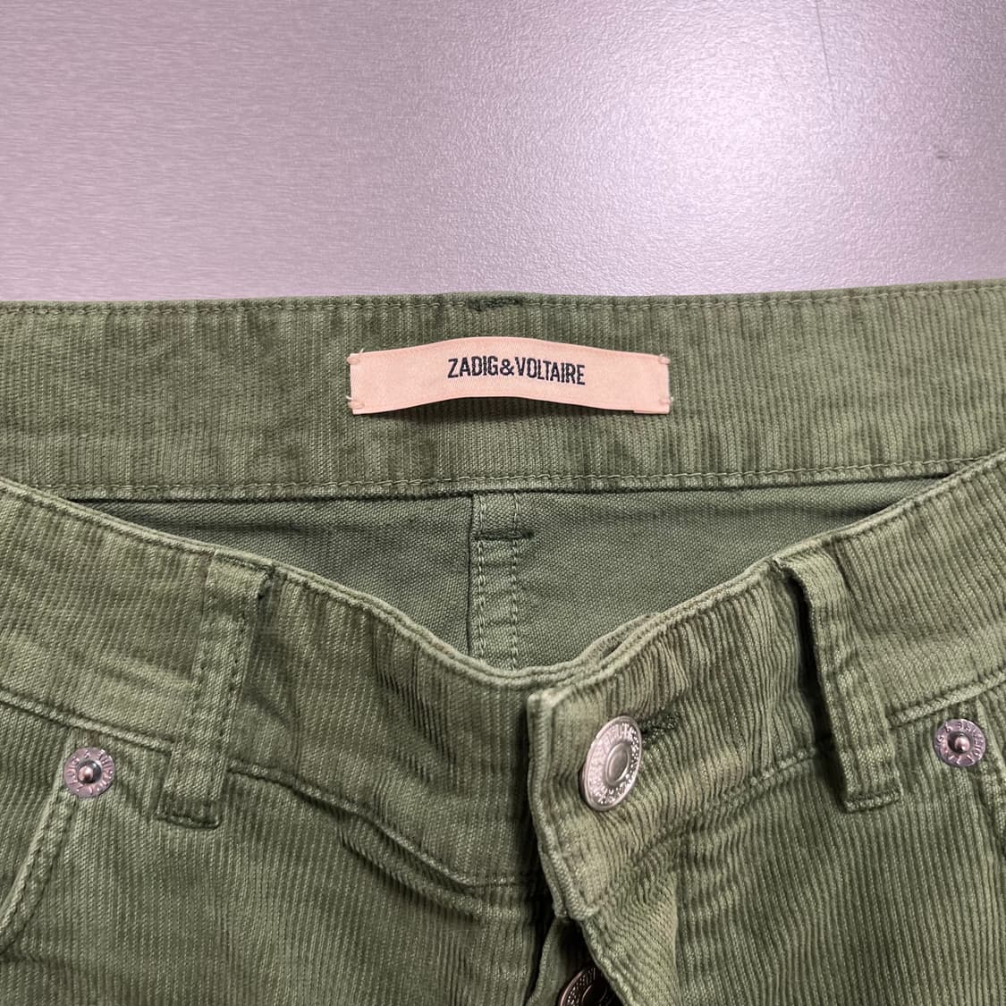 쟈딕앤볼테르 코듀로이 팬츠 상품이미지6