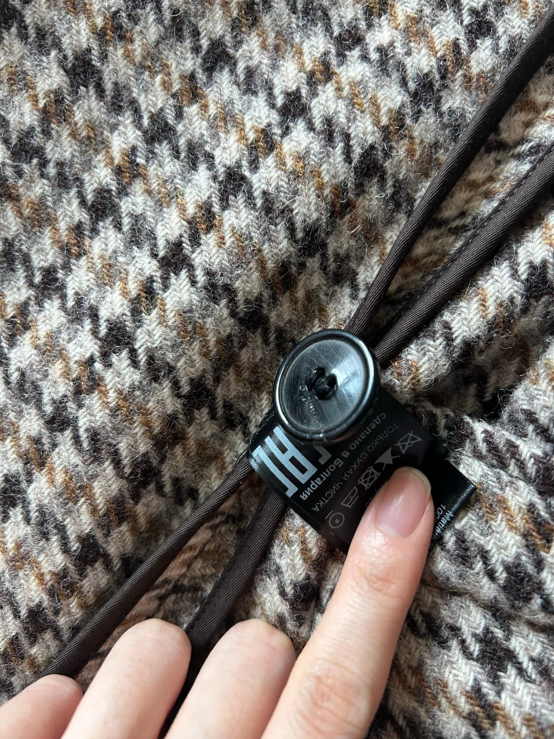 (착샷o)이자벨마랑 샤를리 체크 울 자켓 34 상품이미지5