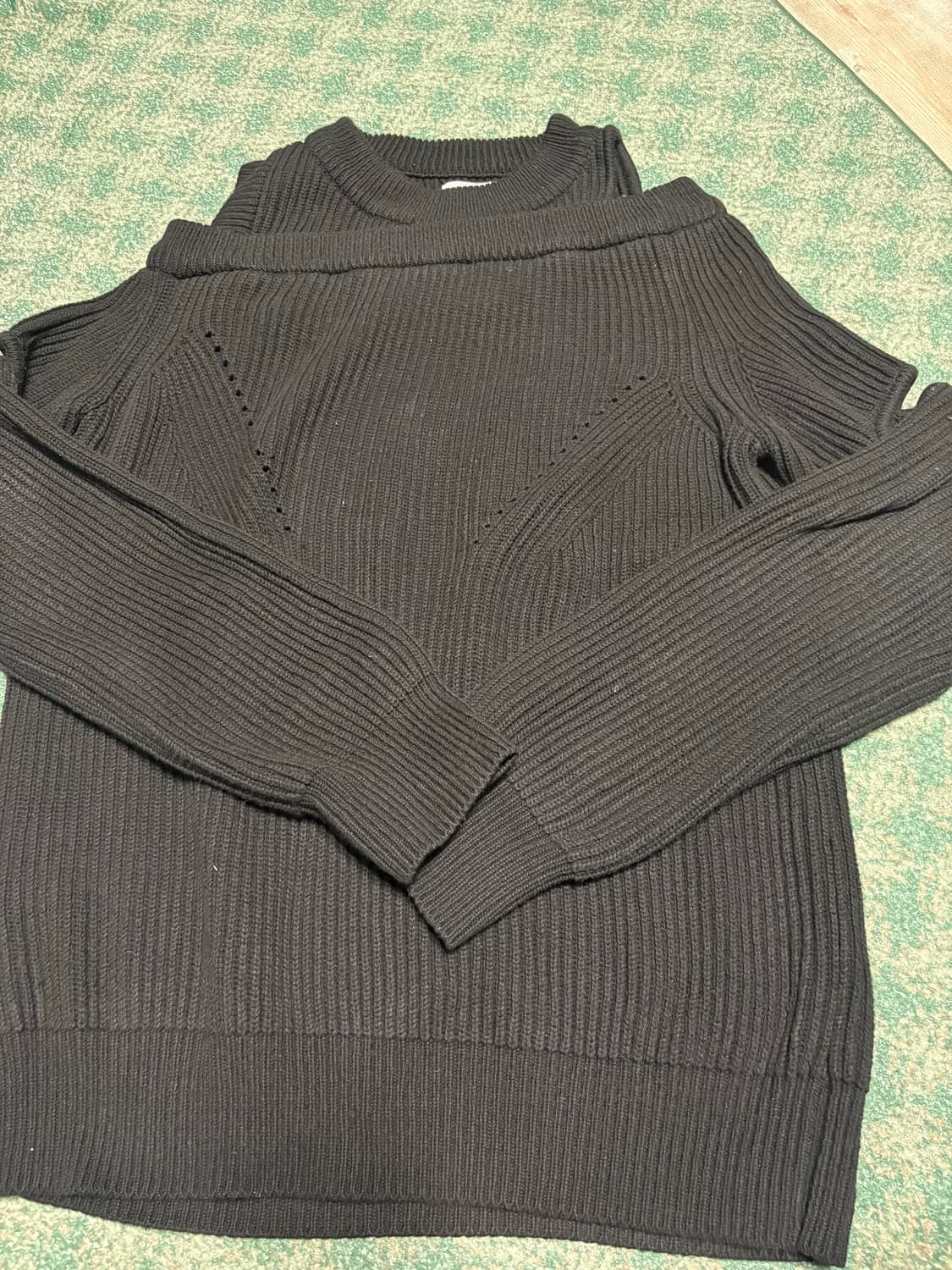 나체 레이어드 니트 판매합니다! 상품이미지2