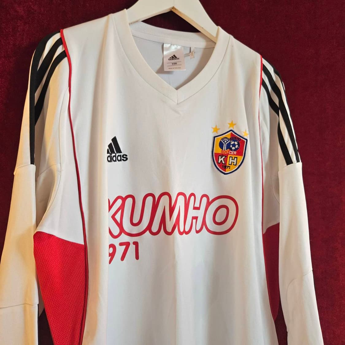 아디다스 x FC 서울 2011년 금호 유니폼 100size 상품이미지2