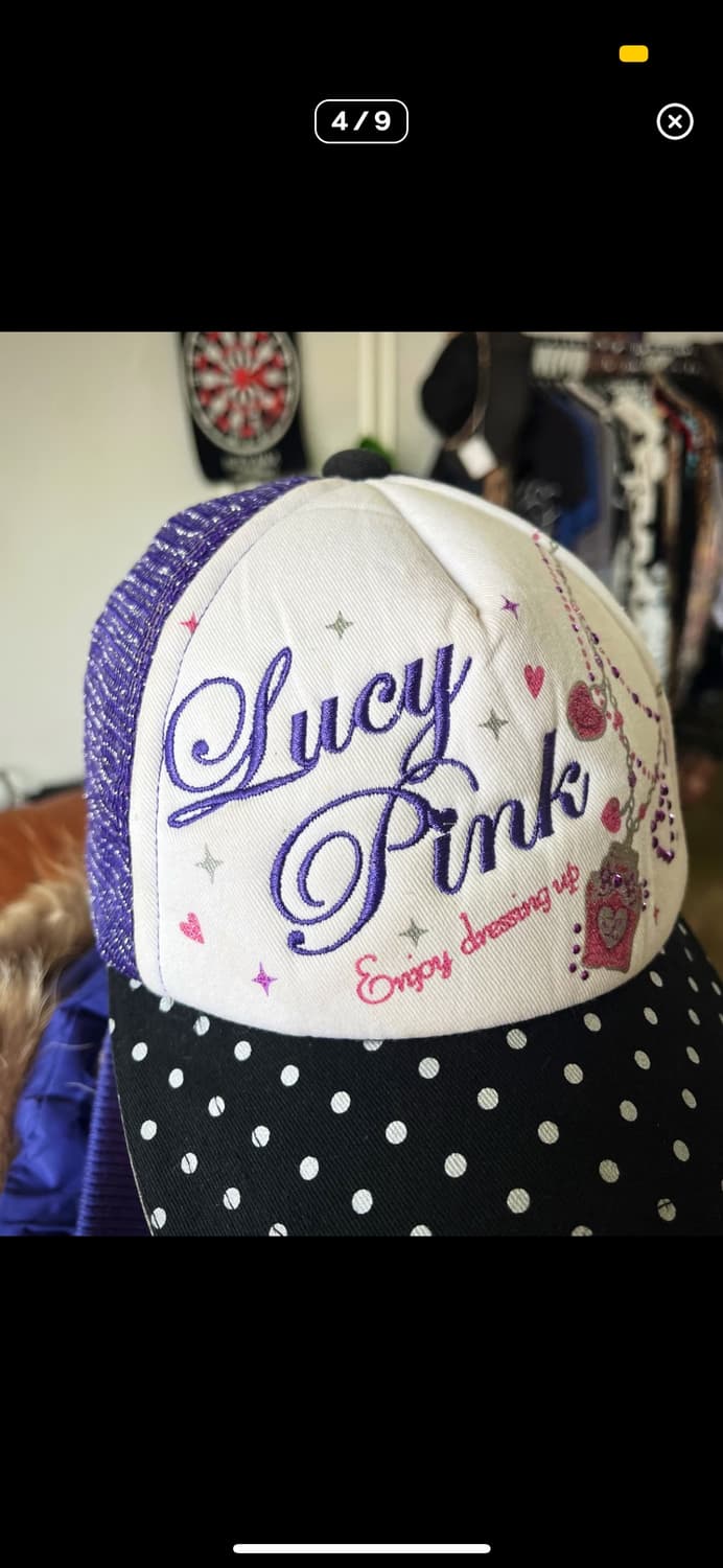 폴카닷 모자 상품이미지3