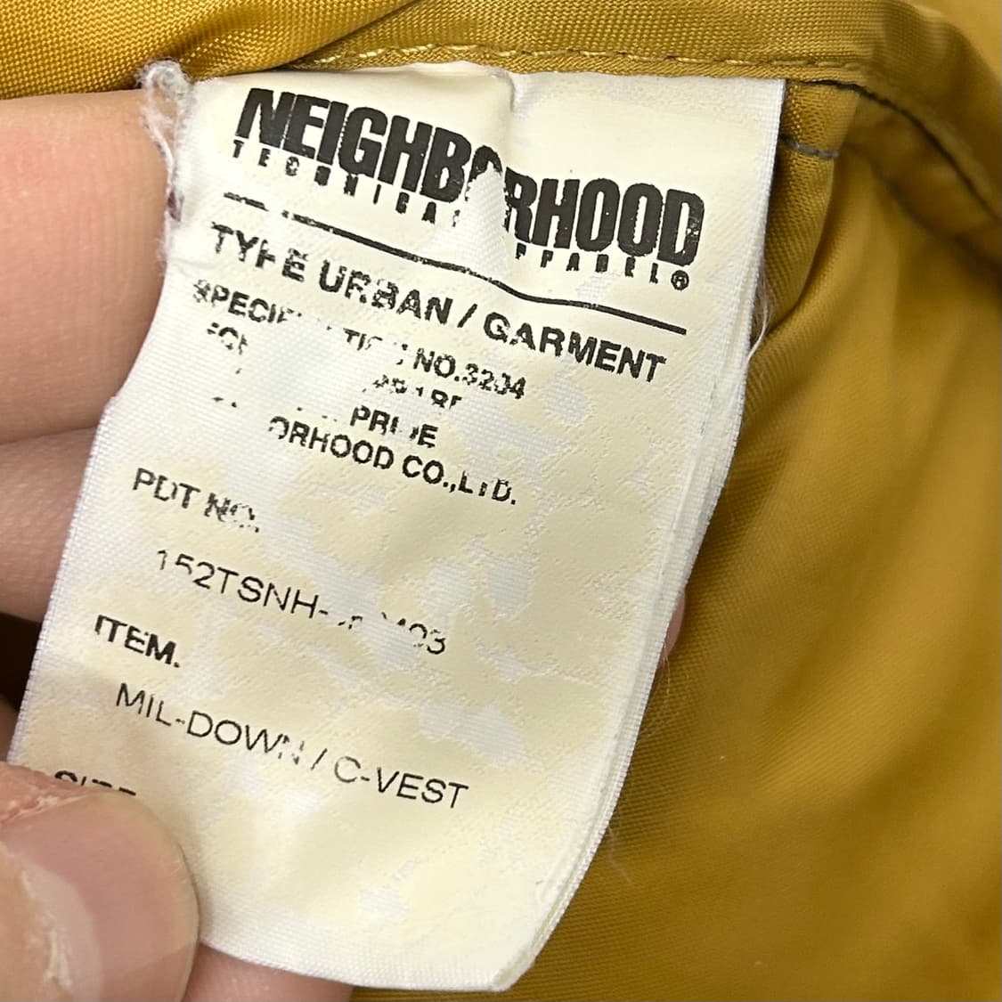 네이버후드 US 퀼팅 패딩 베스트 상품이미지8