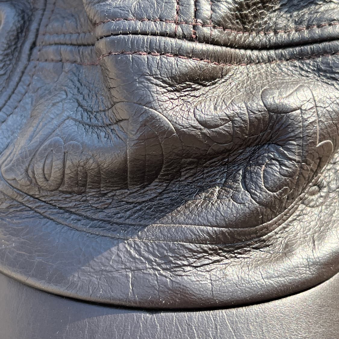 본터치 빈티지 레더캡 상품이미지2