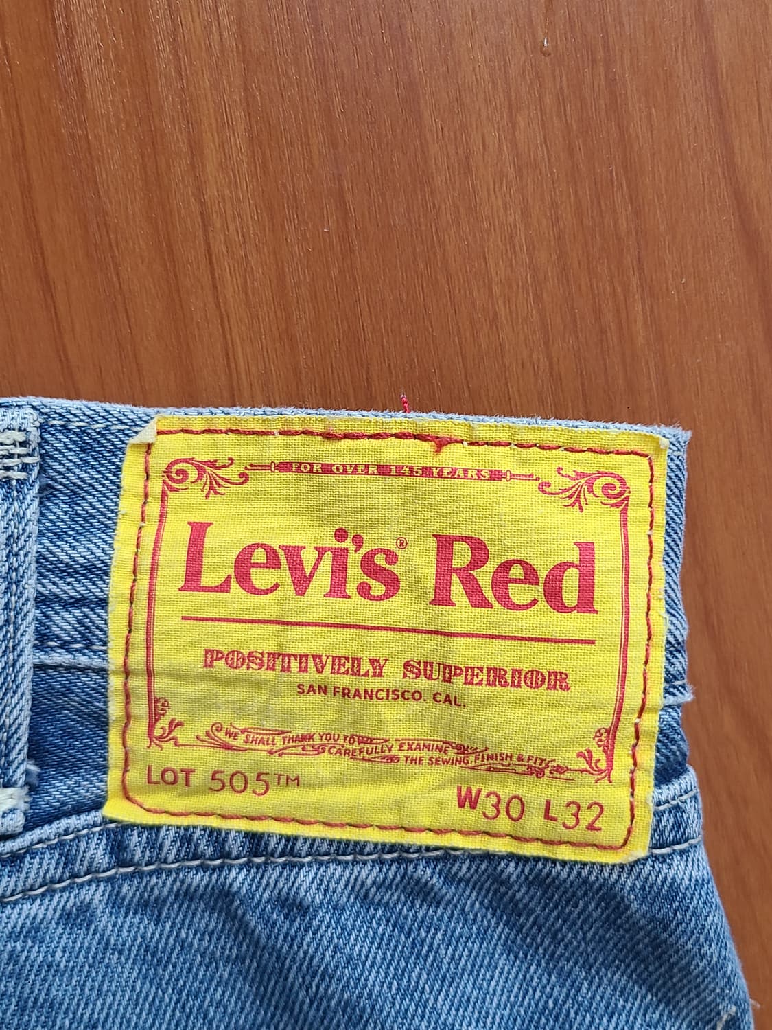 리바이스 505 레드탭 연청 상품이미지1