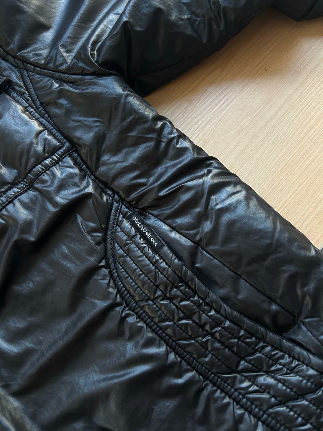 Dolce&gabbana Glossy high neck zipup  상품이미지9