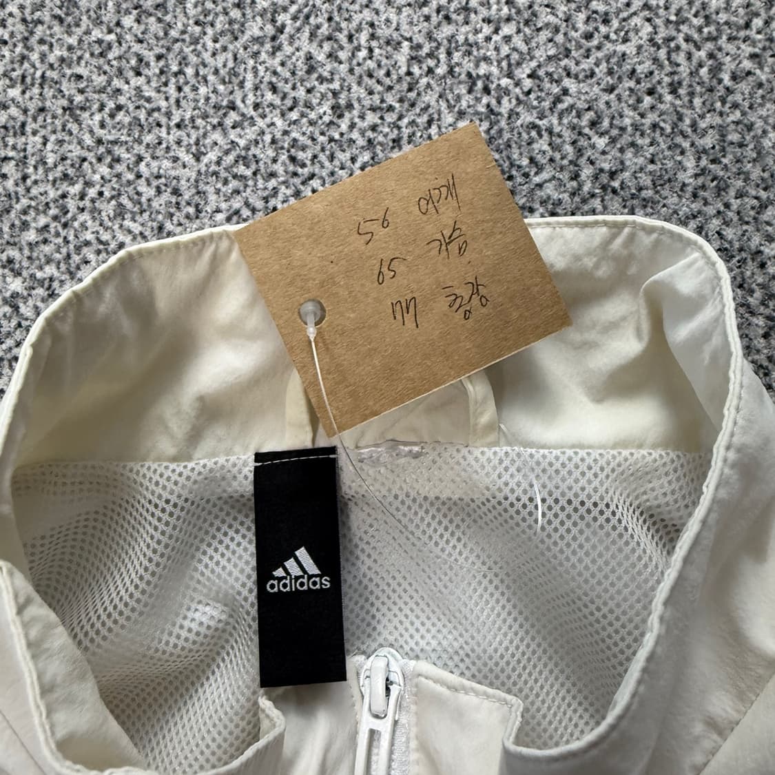 아디다스 화이트 자켓  상품이미지8