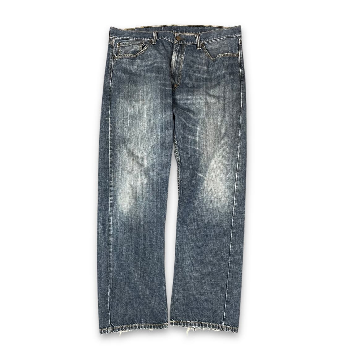 (38) 리바이스 505 38X30 중청 워싱 데님 팬츠 상품이미지1