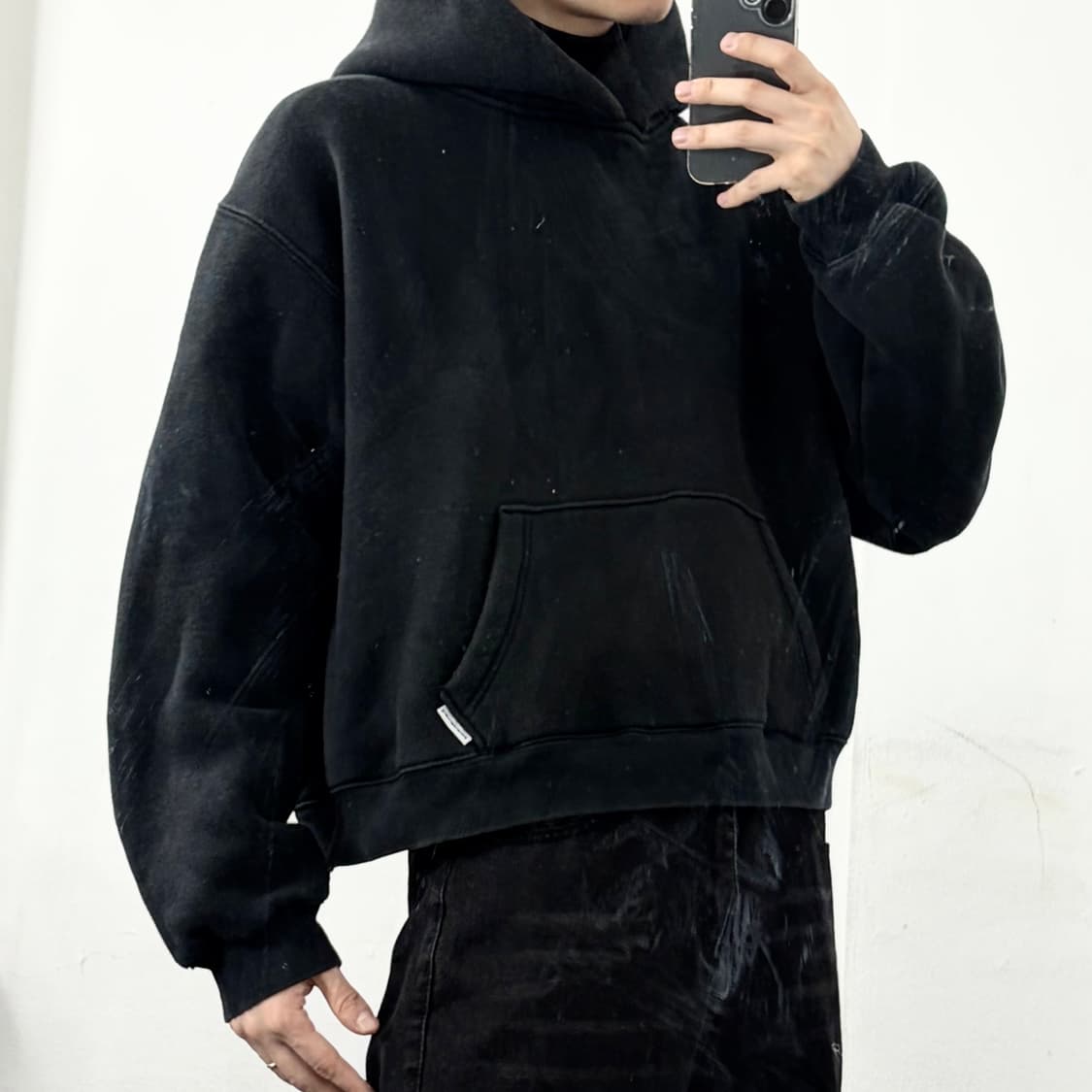 알렉산더왕 크롭 후드 상품이미지1