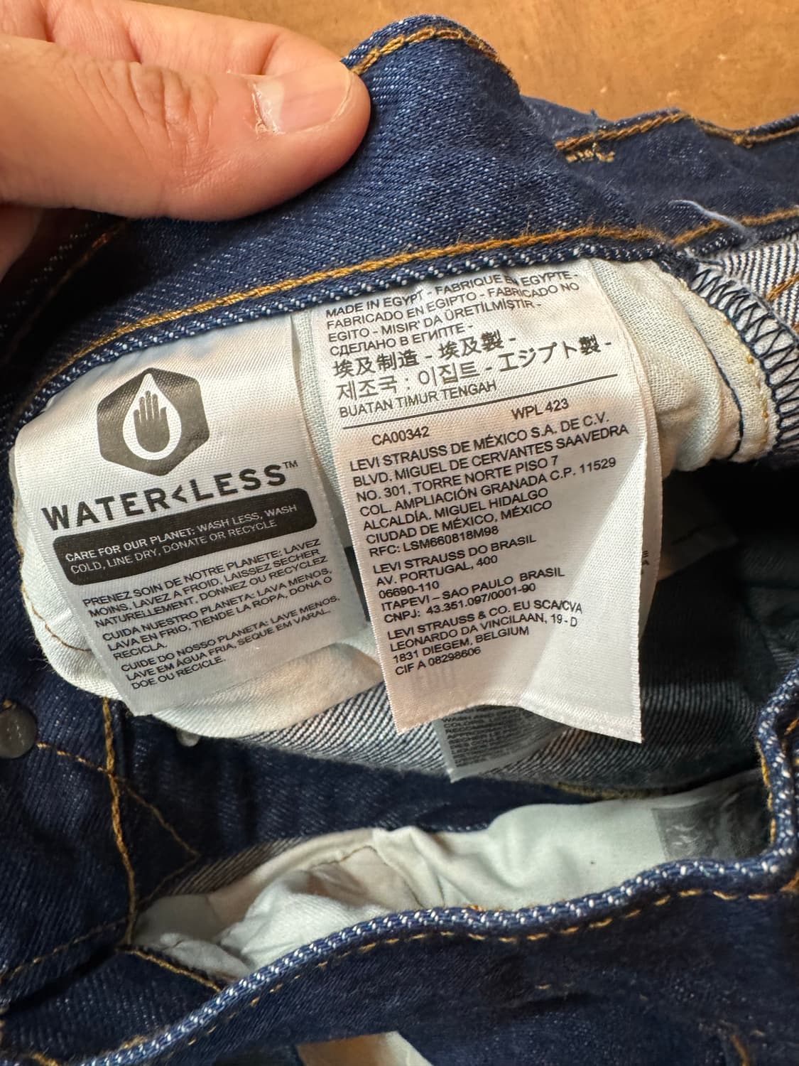 리바이스 빈티지 501 데님팬츠 상품이미지5