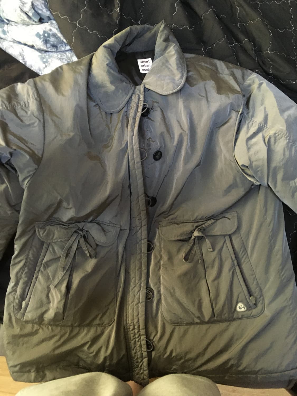 코이세이오 스마트어반유스풀 봄버 자켓 다크그레이 상품이미지2