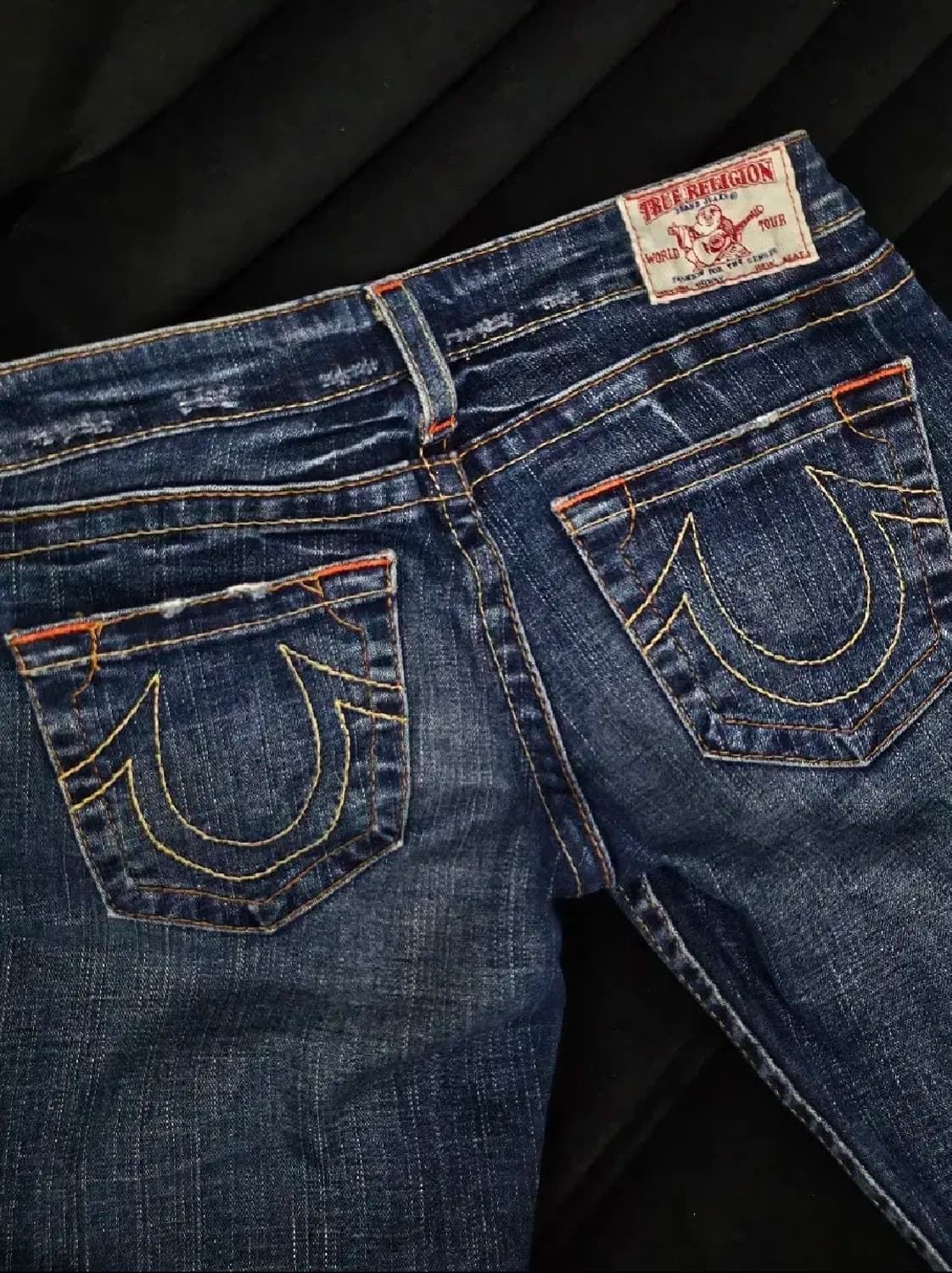 빈티지 트루릴리전 부츠컷 로우웨이스트 데님 상품이미지1