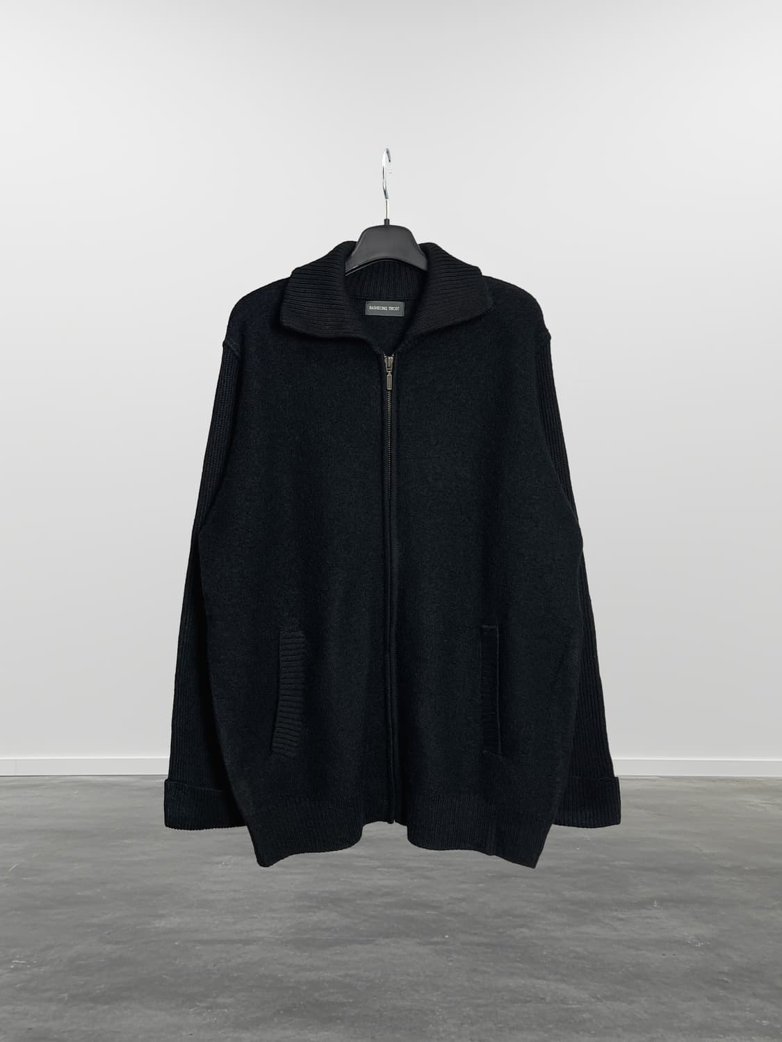 BASHECINQ TRICOT 울 니트 집업 상품이미지1