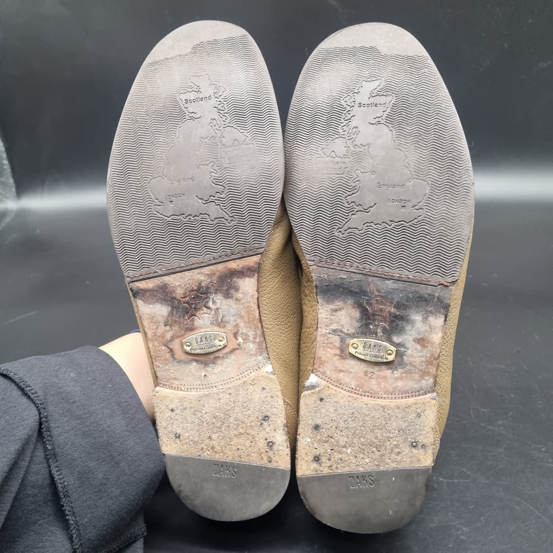 닥스 남성가죽로퍼 42 270 상품이미지3