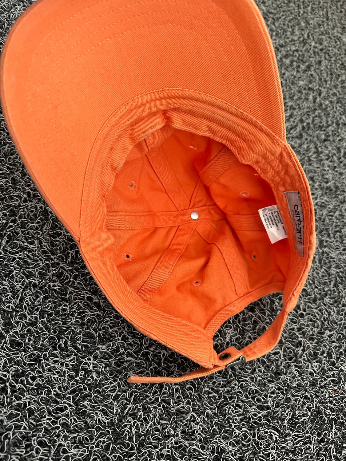 칼하트 메디슨 로고 볼캡 오렌지 상품이미지3
