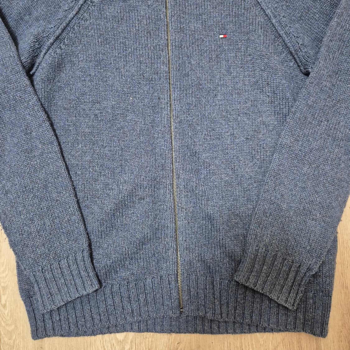 타미힐피거 미니플래그 니트집업  상품이미지3