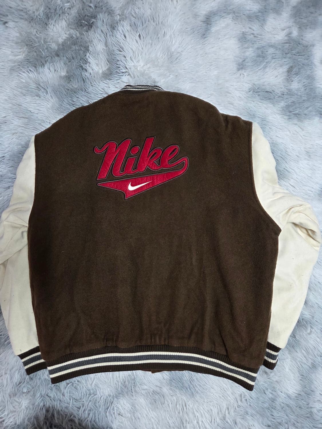 90s 나이키 빈티지 울 바시티 자켓 올드스쿨 XL 상품이미지2