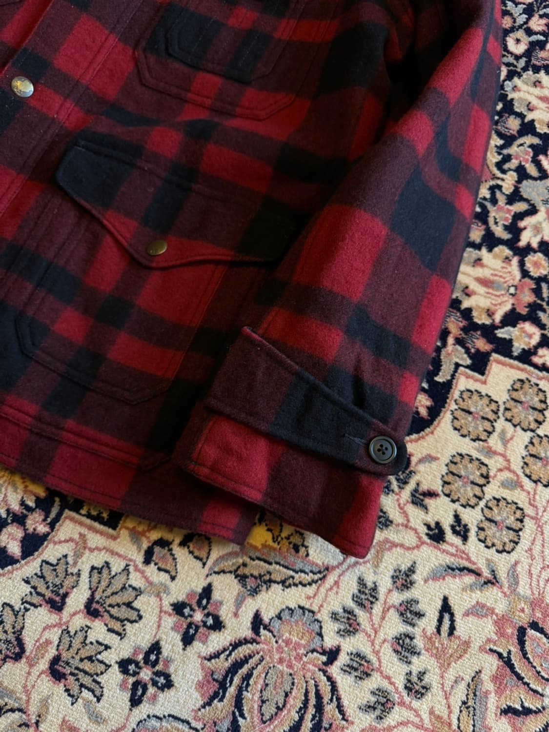 폴로 랄프로렌 버팔로 체크 울 자켓 105 상품이미지8