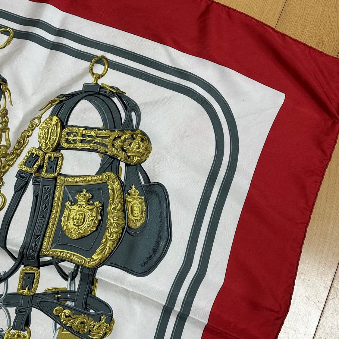 에르메스 BRIDES de GALA 빈티지 실크 까레 스카프 상품이미지6