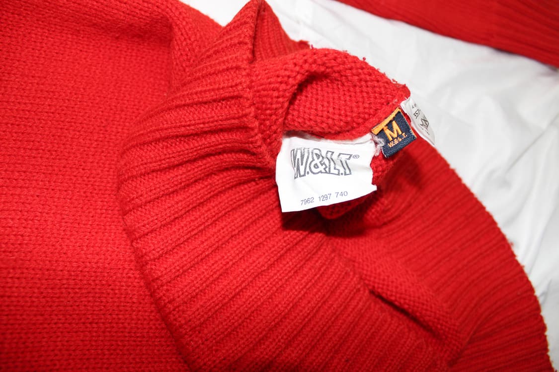 W&LT 월터반베이렌동크 사이드집업 니트 상품이미지7