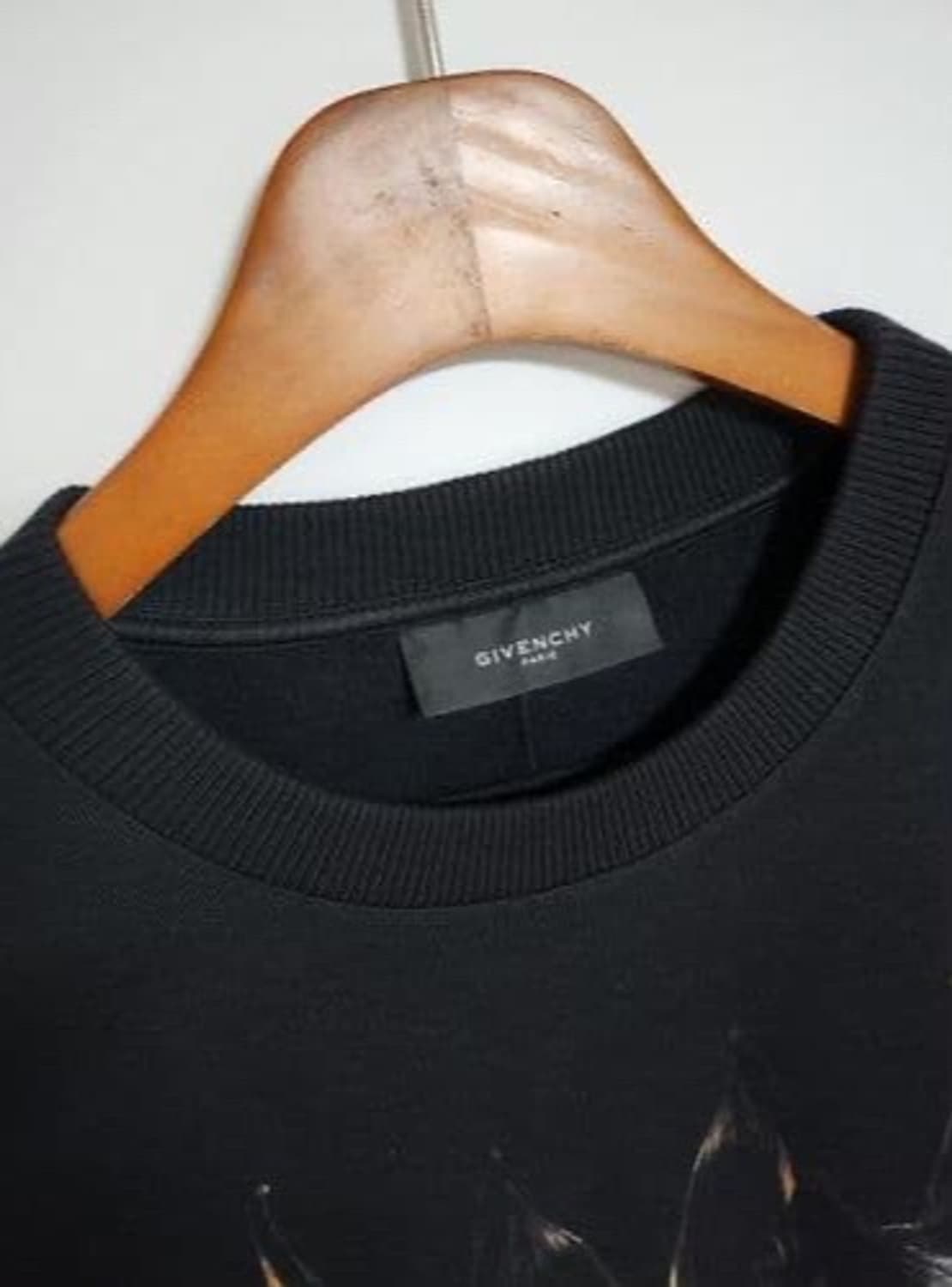 [정품] 지방시 블랙 도베르만 프린팅 맨투맨 XS 상품이미지3