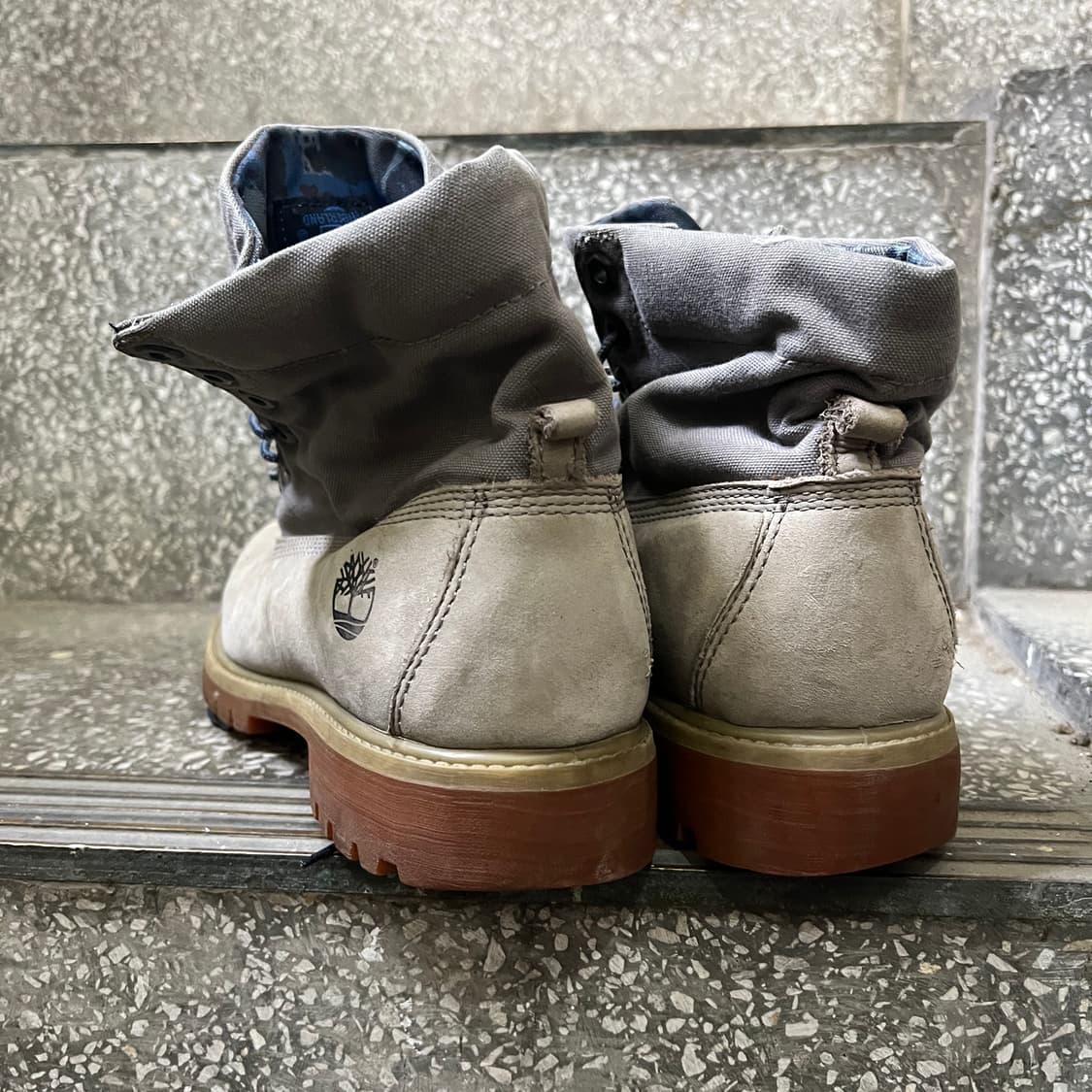 팀버랜드 롤탑 라이트 그레이 부츠 상품이미지3