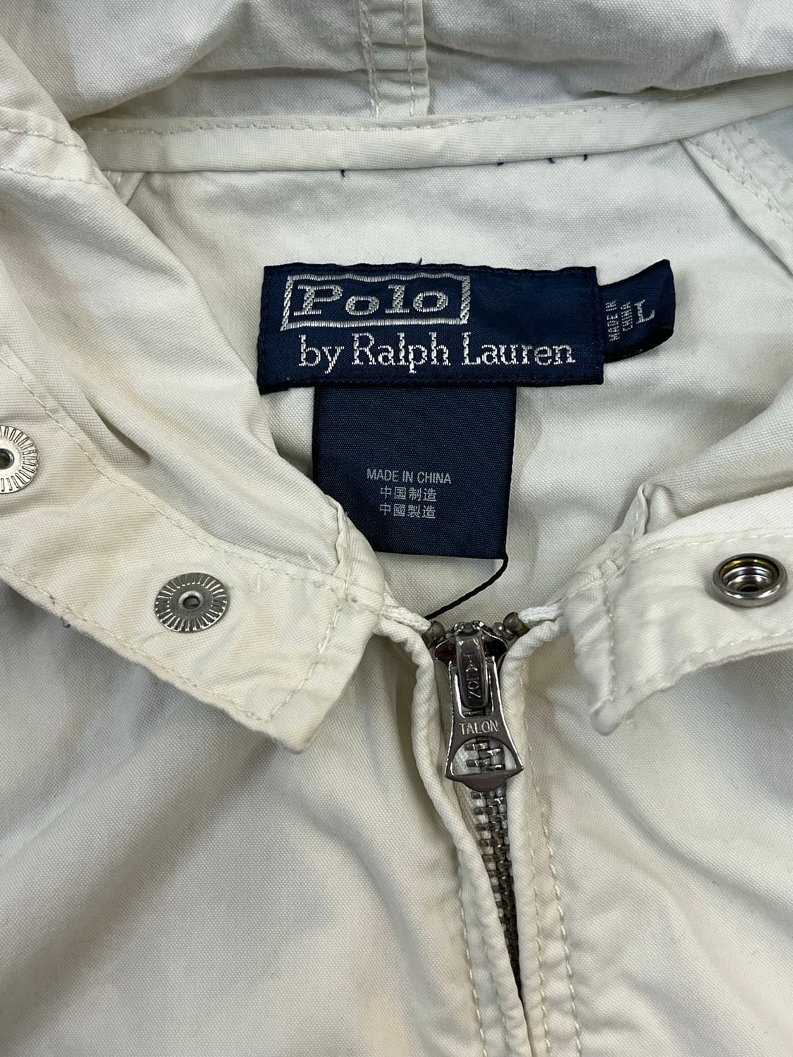 폴로 랄프로렌 빅포니 후드 자켓 화이트 L #csz2975 상품이미지3