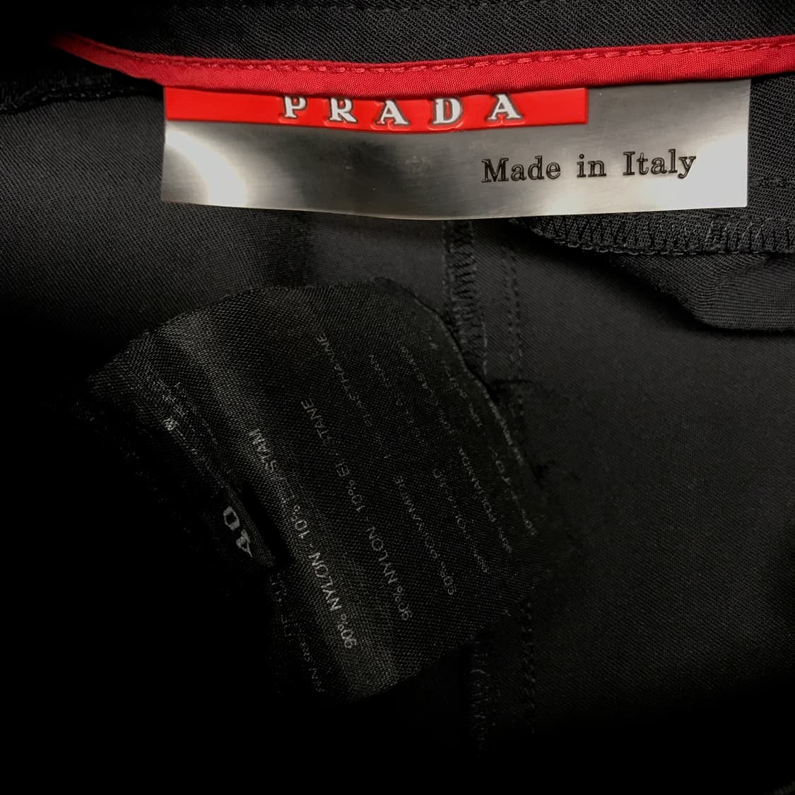 프라다 스포츠 팬츠 블랙 40(W) 상품이미지5