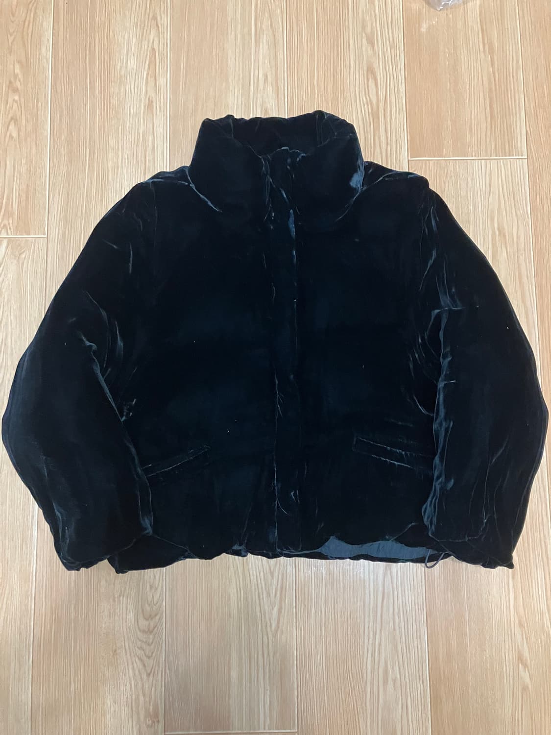 vtg reversible velvet padding 상품이미지1